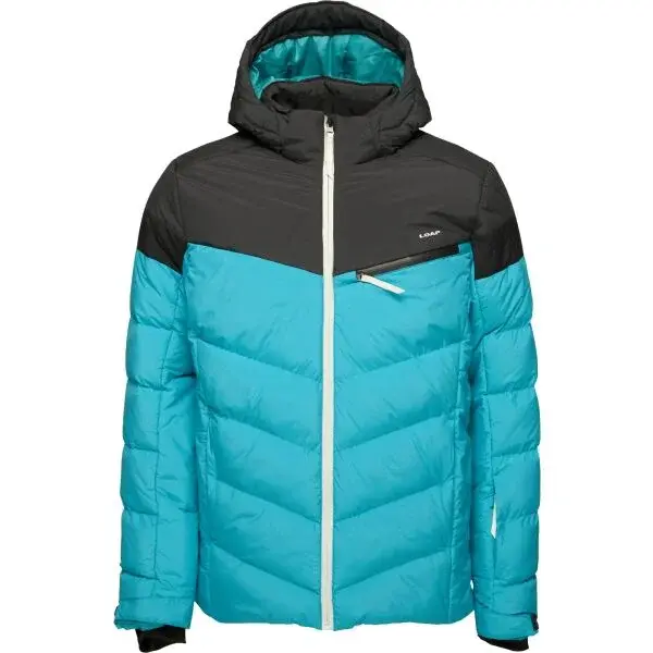LOAP ORIDIOR Pánska lyžiarska bunda, tyrkysová, veľkosť
