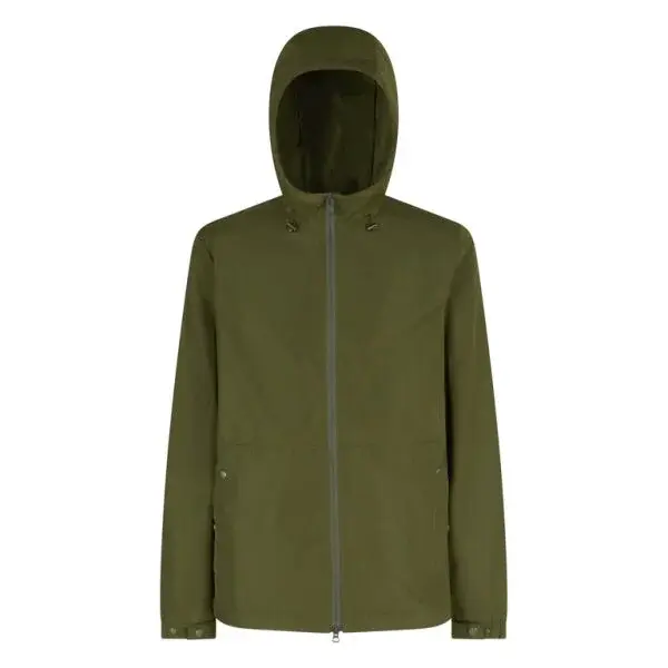 Geox LEITAN MID PARKA Pánska parka, khaki, veľkosť