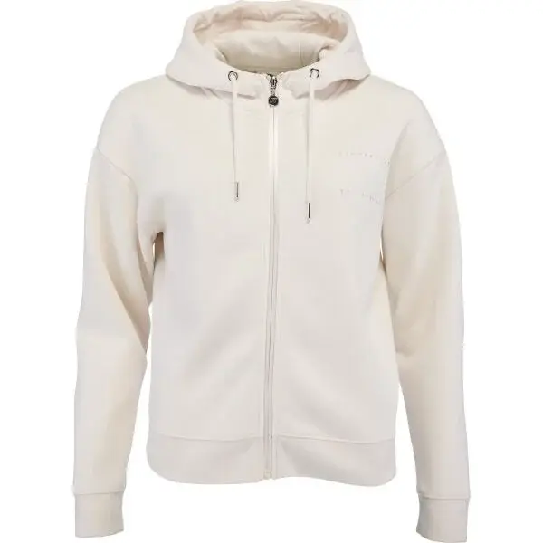 Russell Athletic CROP TOP DENY W Dámska mikina, biela, veľkosť