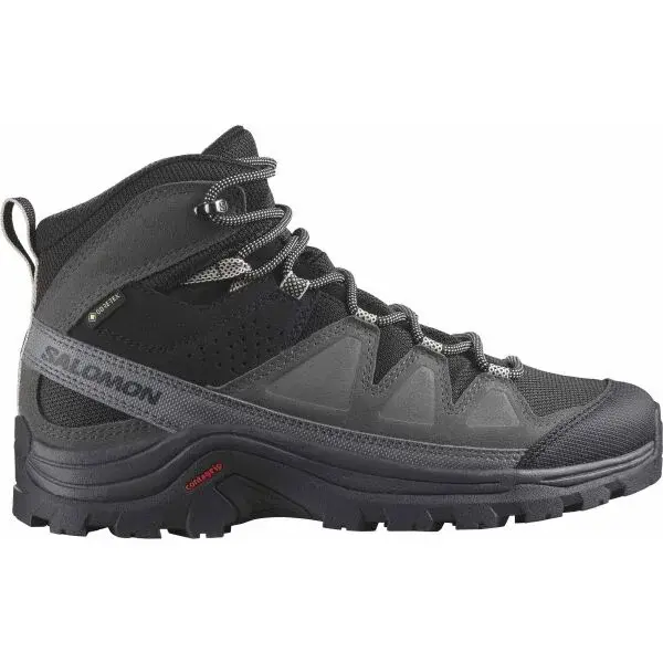 Salomon QUEST ROVE MID GTX W Dámska kožená turistická obuv, tmavo sivá, veľkosť 37 1/3