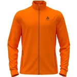 Odlo MID LAYER FULL ZIP BERRA Pánska mikina, oranžová, veľkosť
