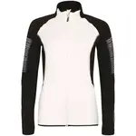 PROGRESS NORA Dámska mikina so zapínaním po celej dĺžke, biela, veľkosť