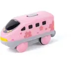 HAPE INTERCITY BATTERY LOCOMOTIVE Lokomotíva napájaná batériou, ružová, veľkosť
