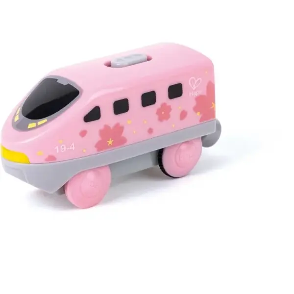 HAPE INTERCITY BATTERY LOCOMOTIVE Lokomotíva napájaná batériou, ružová, veľkosť
