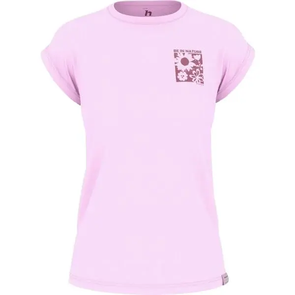 Hannah CLAIR Dámske tričko z organickej bavlny, ružová, veľkosť