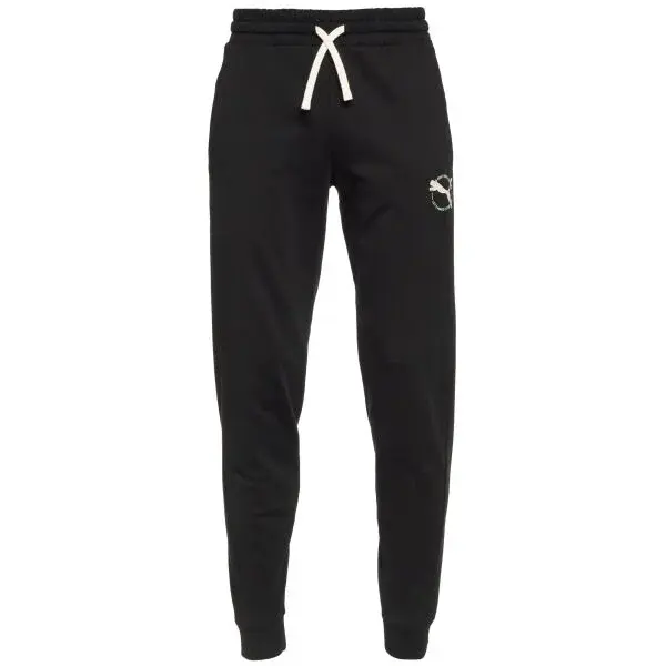 Puma BETTER SPORTSWEAR SWEATPANTS TR Pánske tepláky, čierna, veľkosť