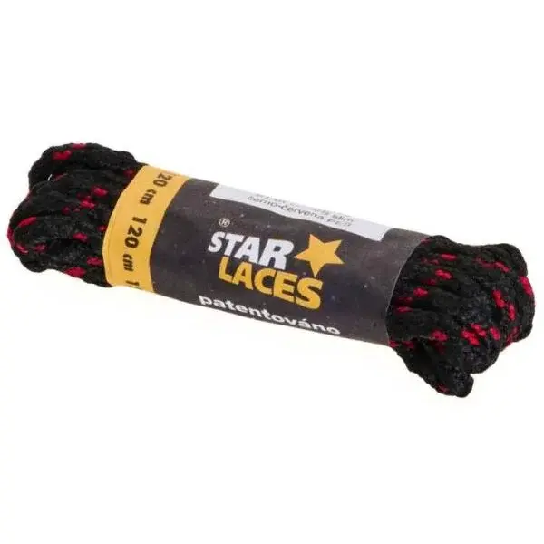 PROMA STAR LACES SLIM 120 CM Šnúrky, čierna, veľkosť