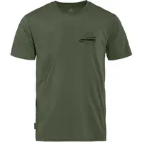 Horsefeathers SHANK Pánske tričko, tmavo zelená, veľkosť