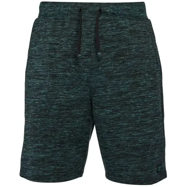 Umbro SMITH Pánske úpletové šortky, zelená, veľkosť