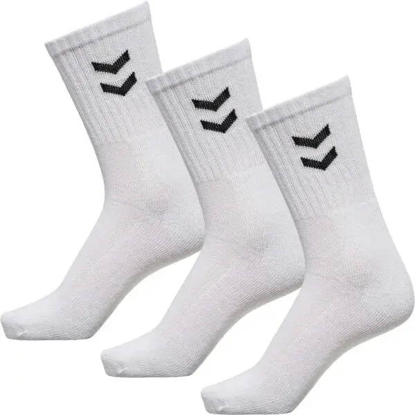Hummel 3-PACK BASIC SOCK Ponožky, biela, veľkosť