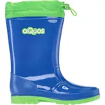 AQUOS RASTY J COLLAR Chlapčenské gumáky, modrá, veľkosť