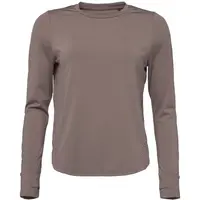Lotto JOSHUANA Dámske tričko s dlhým rukávom, hnedá, veľkosť