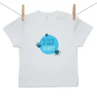 Boodyy Tričko s krátkym rukávom Od zajtra už budem dobrý 80 (9-12 mesiacov)