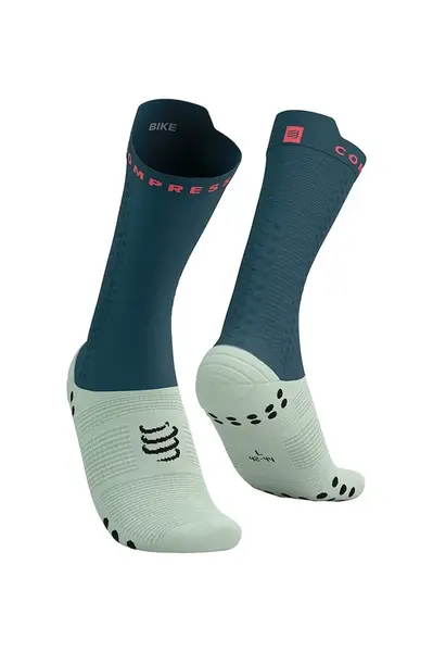 Ponožky Compressport Pro Racing Socks v4.0 Bike tmavomodrá barva, XU00049B