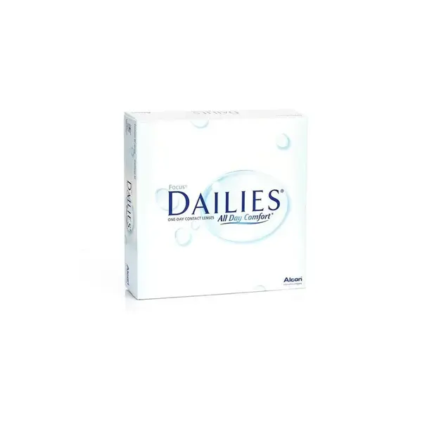 Denné Focus Dailies All Day Comfort (90 šošoviek) Dioptrie: -2.5, Zakrivenie: 8.6, ID:199773