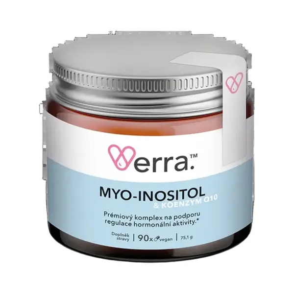 VERRA Myo-inositol & Koenzym Q10 90 kapslí