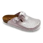 Leon 4250 Dámska zdravotná korková obuv uzavretá 39 - 25cm, perla, 2,0 cm