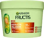 Garnier Fructis Keratin Sleek maska na suché a krepovité vlasy