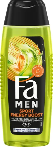 Fa Men sprchovací gél 3v1 Sport Energy Boost 250 ml