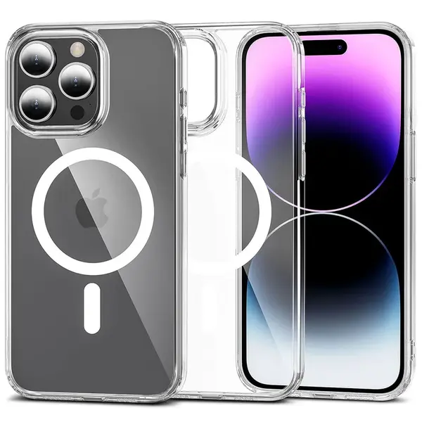 Tech-Protect FlexAir MagSafe kryt na iPhone 15 Pro, priesvitný