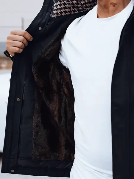 Pánská přechodná bunda s kapucí