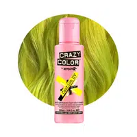 2ks 77 Crazy Color farba na vlasy Caution (Neon Yellow) 100ml