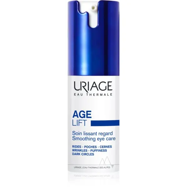 Uriage Age Lift Smoothing Eye Care očná starostlivosť pre minimalizáciu jemných vrások a kontúr s retinolom 15 ml