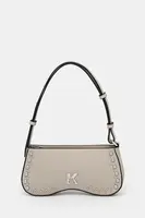 Kabelka Karl Lagerfeld Jeans béžová barva, A4W30150