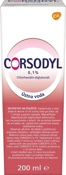 CORSODYL 0,1%
