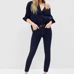 GAP Džíny mid rise true skinny jeans with Washwell - Dámské