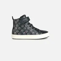 Black Girls Geox Kalispera Sneakers - Girls