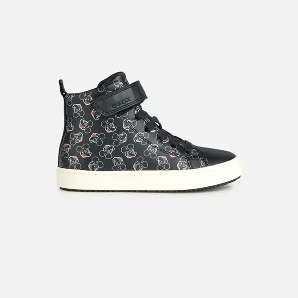 Black Girls Geox Kalispera Sneakers - Girls