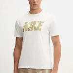 Plavecké tričko Nike béžová barva, NESSF569