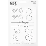 TATTonMe Voděodolné dočasné tetovačky Couple mix