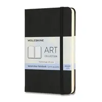 Skicář Moleskine Watercolour Notebook S, černý
