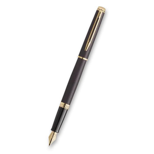 Plnicí pero Waterman Hémisphére The Understated Edit Lava Black GT - F