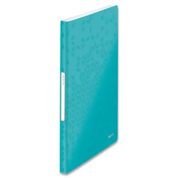 Katalogová kniha Leitz Wow, A4, 40 fólií - tyrkysová