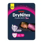 HUGGIES® Kalhotky plenkové jednorázové DryNites MEGA 48-60 kg Girl, 20 ks, XL