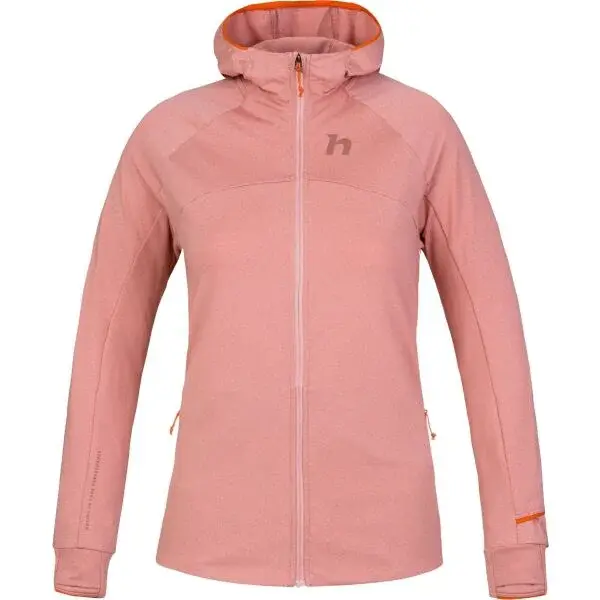 Hannah ELI HOODY Dámská přechodová bunda, růžová, velikost
