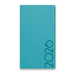 Diář Tora 2026 - kapesní, týdenní, tyrkysový