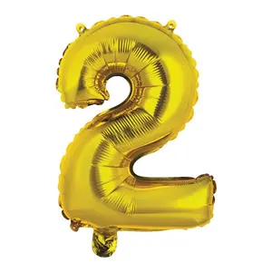 Nafukovací číslice zlaté - 2