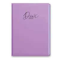 Týdenní diář Baloušek Pastel 2026 - A5, fialový