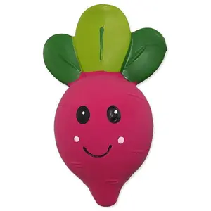 Hračka DF Latex zelenina řepa se zvukem 14cm