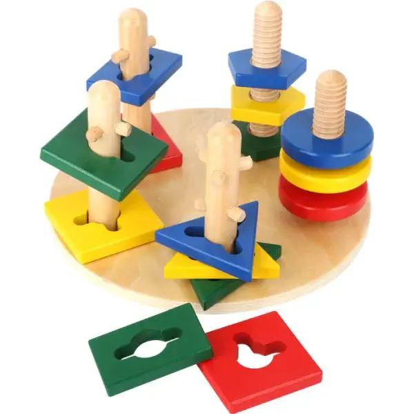 Small Foot Motorický labyrint geometrické tvary 3D