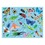 Mudpuppy Oboustranné puzzle Brouci a ptáci 100 dílků