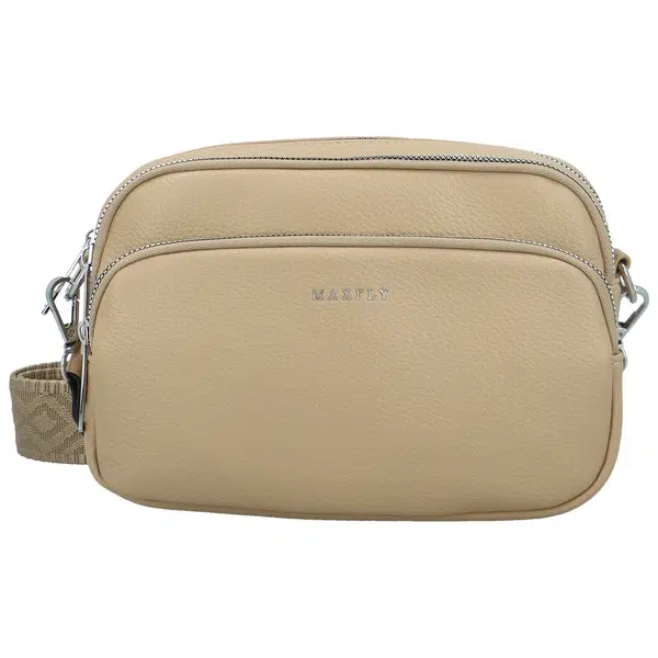 Dámska crossbody kabelka béžová - MaxFly Saskia