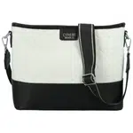 Dámska crossbody kabelka čiernobiela - Coveri Dirké