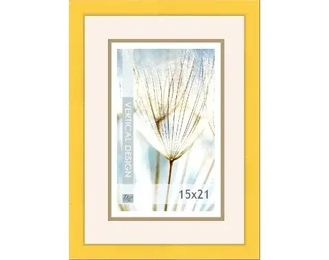 Fotorámik Giulia 15x21 cm, žltý%