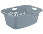 Kôš na bielizeň Flowers 50 l, šedý%
