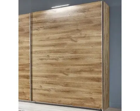 Posuvné dvere ku korpusu skrine šírky 225 cm Easy Plus,  doskový dub%